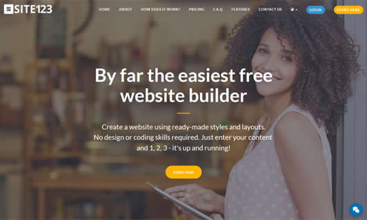 Site123: crea gratis il tuo sito web