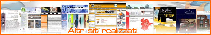 Elenco siti realizzati