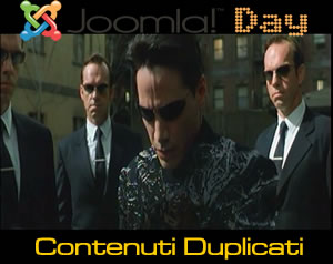 JoomlaDay Come evitare i contenuti duplicati nel tuo sito