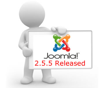 Joomla! rilascio della versione 2.5.5